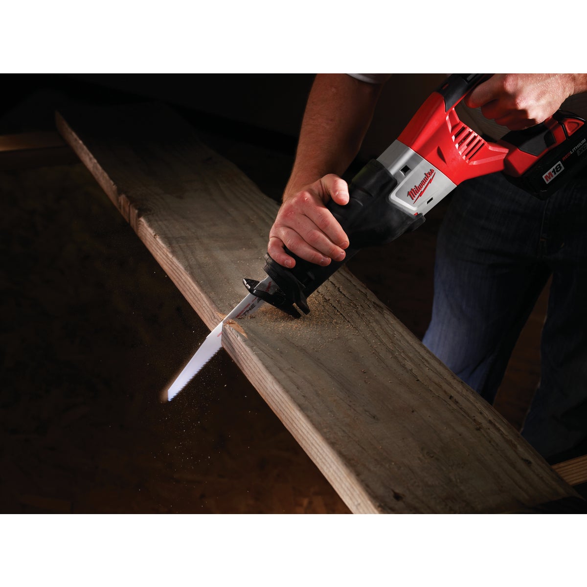 Milwaukee Sawzall M18 18 Volt Lithium-Ion Cordless Reciprocating Saw Kit