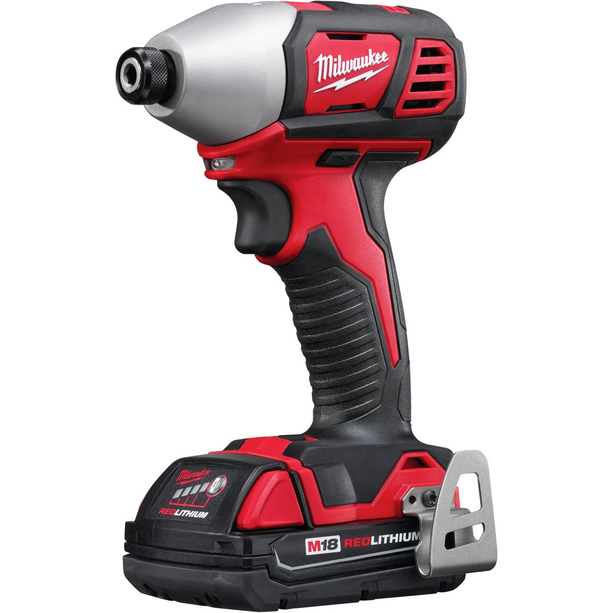 Milwaukee M18 18 Volt Lithium-Ion 2-Speed 1/4 In. Hex Cordless Impact Driver Kit (with 2 Compact Batteries)