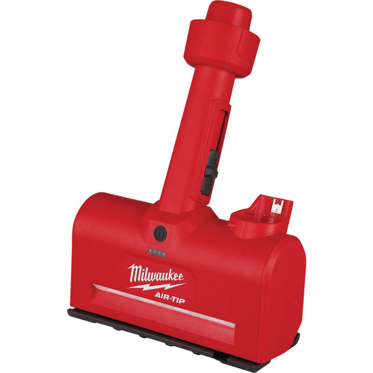 Milwaukee M12 AIR-TIP 1-1/4 In. - 2-1/2 In. Red Plastic Utility Vacuum Nozzle