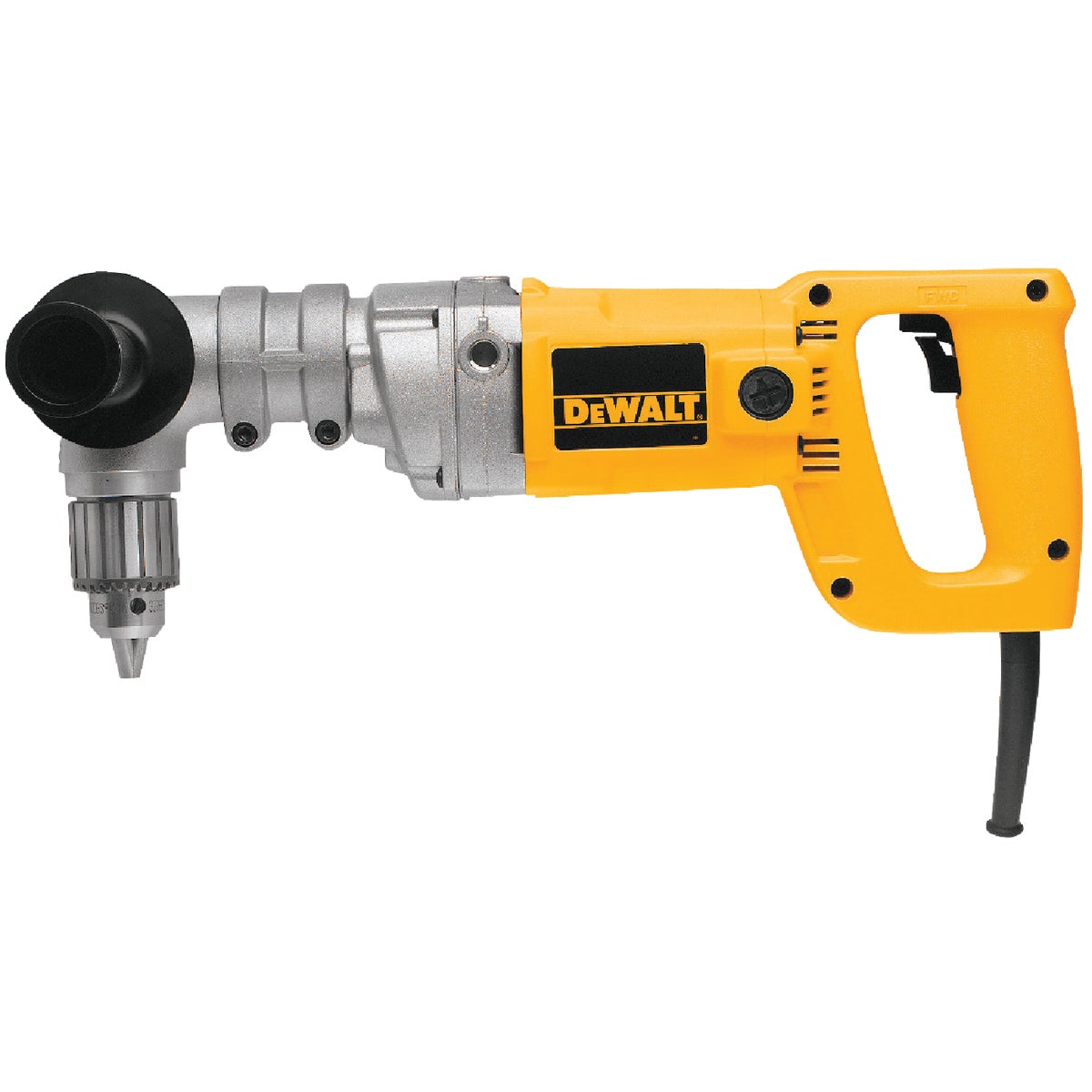 DeWalt 1/2 In. 7-Amp Keyed Electric Angle Drill with Case