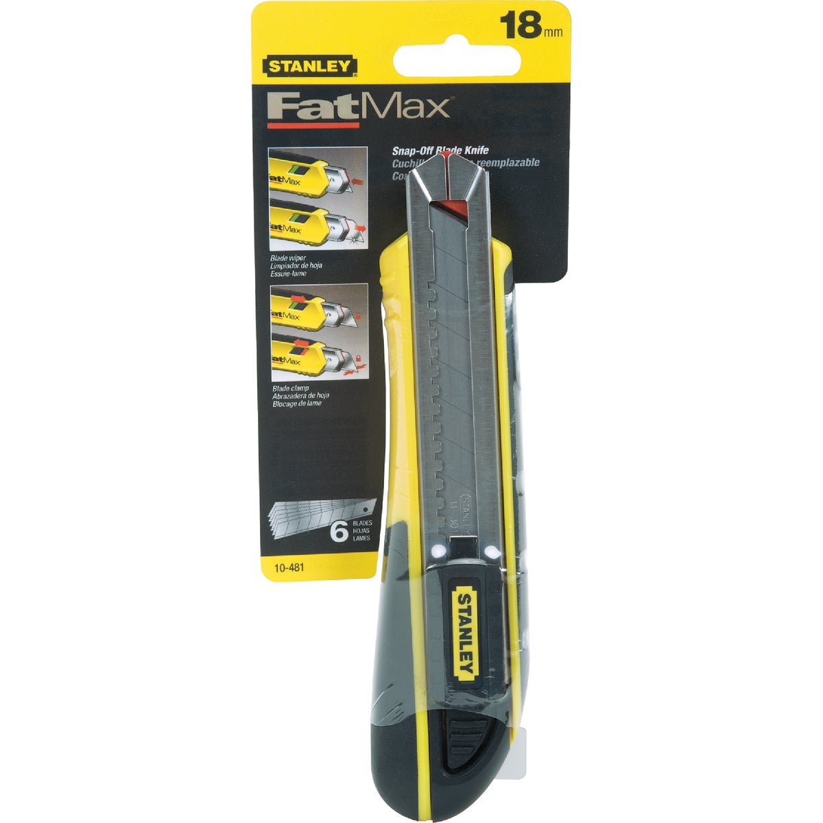 Stanley FatMax 18mm 7-Point Snap-Off Knife