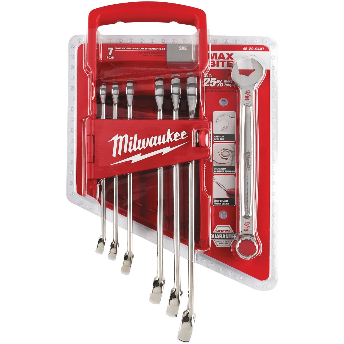 Milwaukee Standard 12-Point Combination Wrench Set (7-Piece)