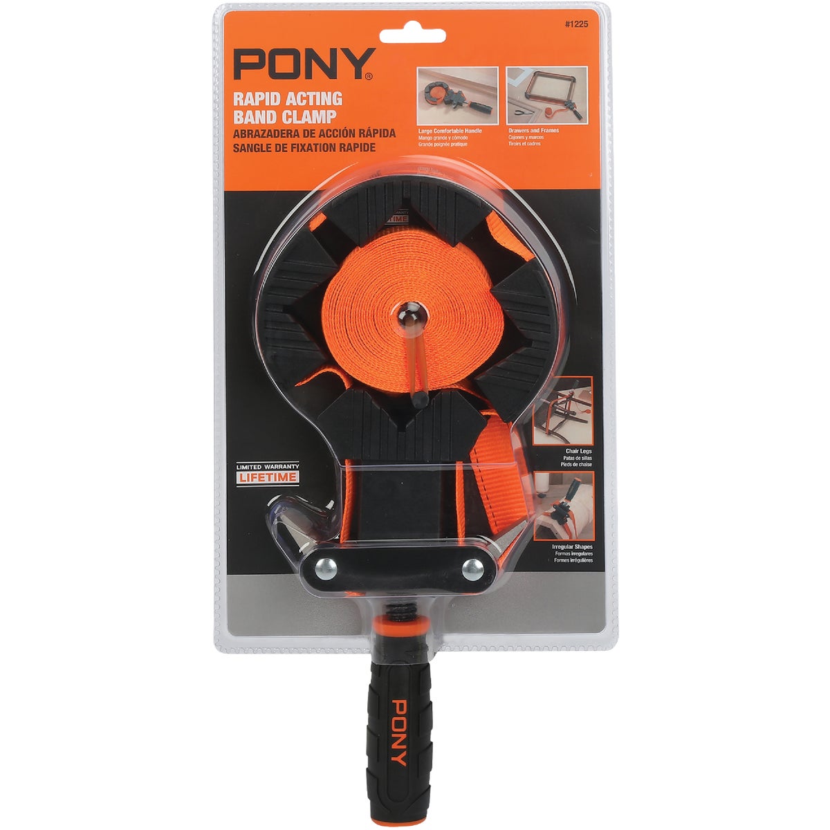 Pony 15 Ft. Rapid-Acting Band Clamp