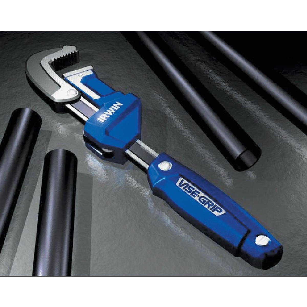 Irwin Vise-Grip 10 In. Aluminum Quick-Adjusting Pipe Wrench