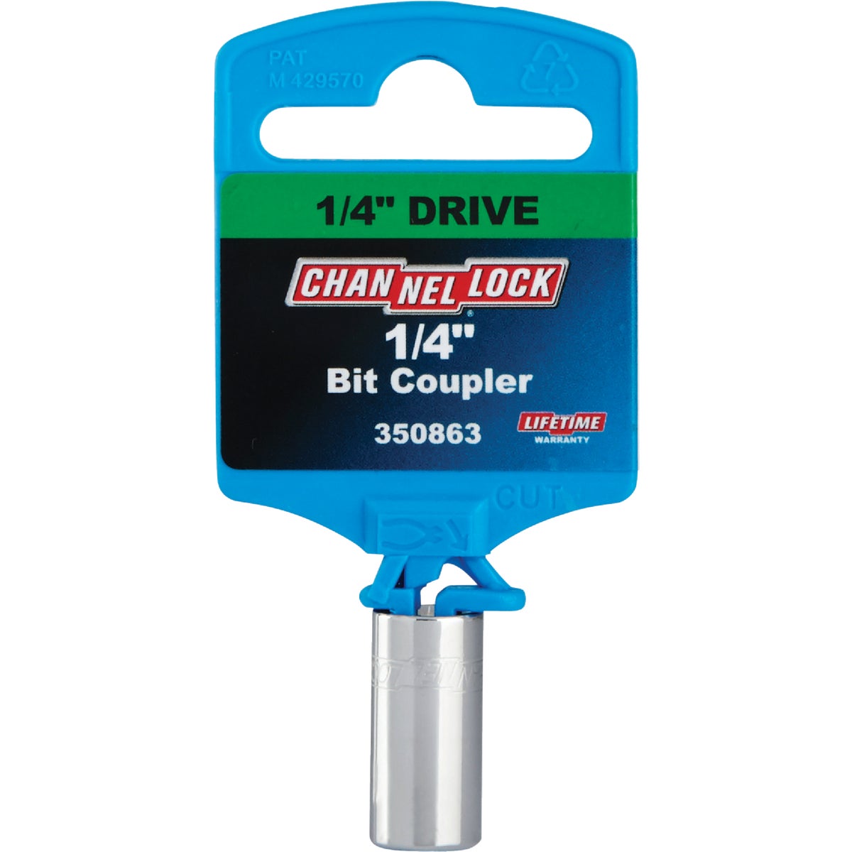 Channellock 1/4 In. Drive Bit Coupler