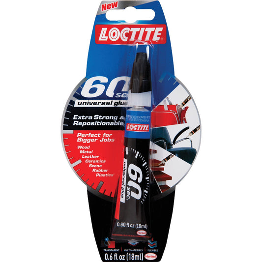 LOCTITE 60 Second Universal 0.6 Oz. All-Purpose Glue