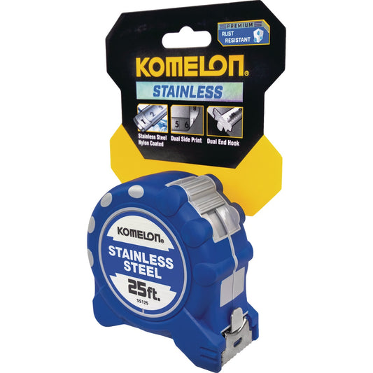 Komelon Gripper SS 25 Ft. Tape Measure