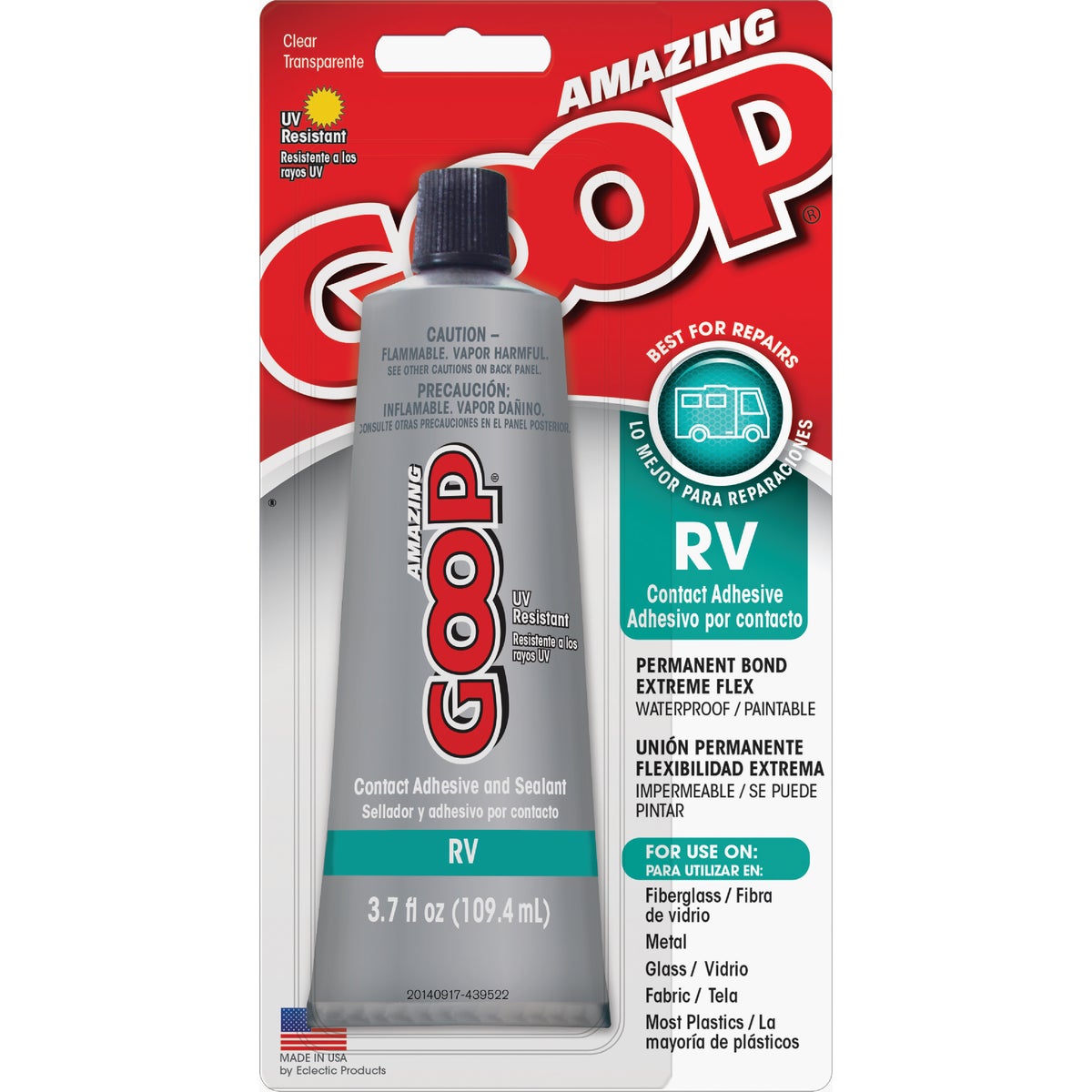 GOOP RV 3.7 Oz. Automotive Adhesive