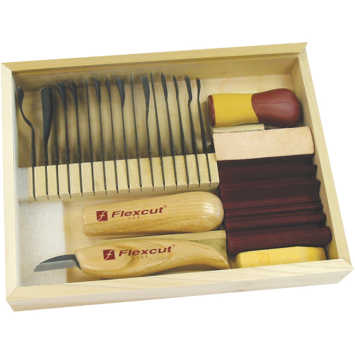 Flex Cut 20-Piece Deluxe Starter Carving Tool Set