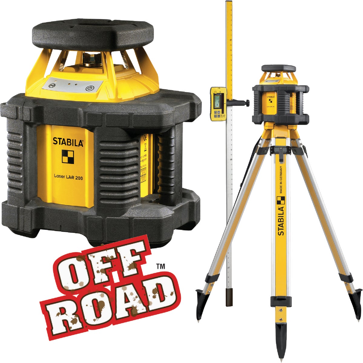 Stabila Off Road 100 Ft. Self-Leveling Rotary Laser Level