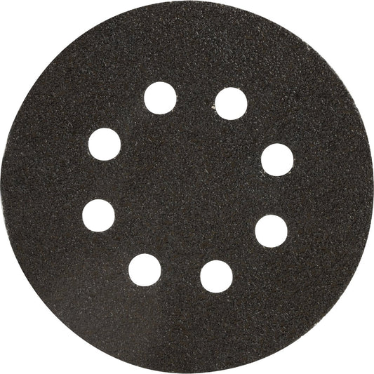 Do it Best 5 In. 50-Grit 8-Hole Pattern Black Zirconium Vented Sanding Disc with Hook & Loop Backing (4-Pack)