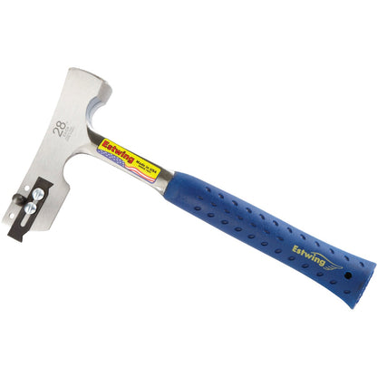 Estwing 29 Oz. Steel Shingling Hatchet with Steel Handle and Replaceable Blade/Gauge