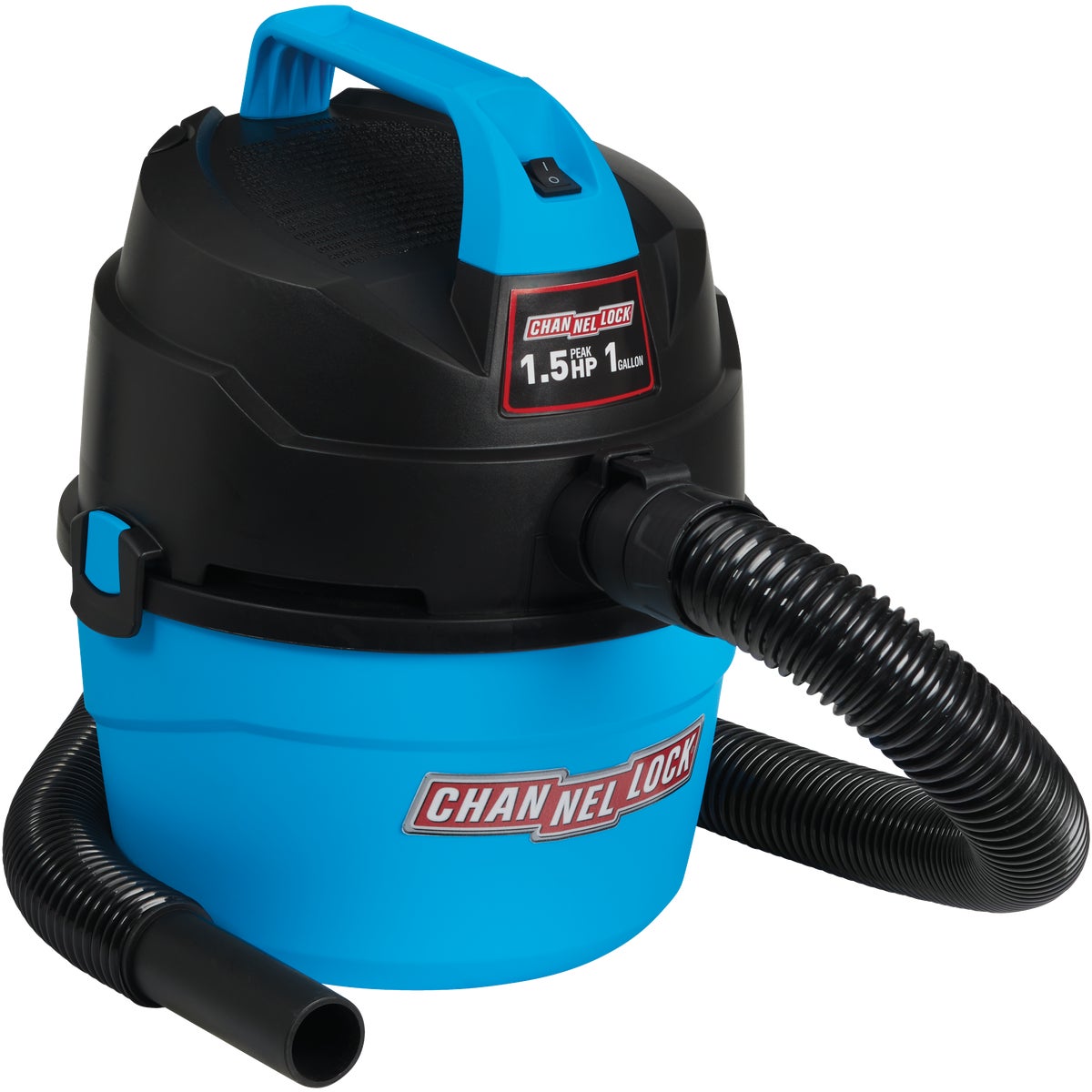 Channellock Micro 1 Gal. 1.5-Peak HP Wet/Dry Vacuum