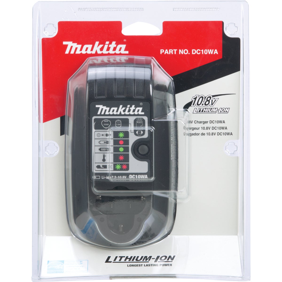 Makita 7.2-Volt to 12-Volt MAX Lithium-Ion Battery Charger