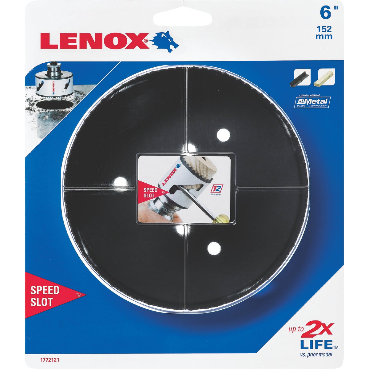 Lenox Speed Slot 6 In. Bi-Metal Hole Saw