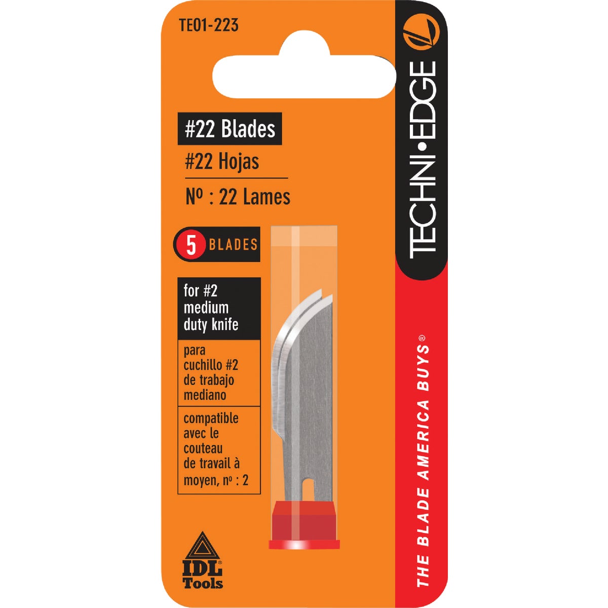 Techni Edge No. 22 Hobby Blades (5-Pack)