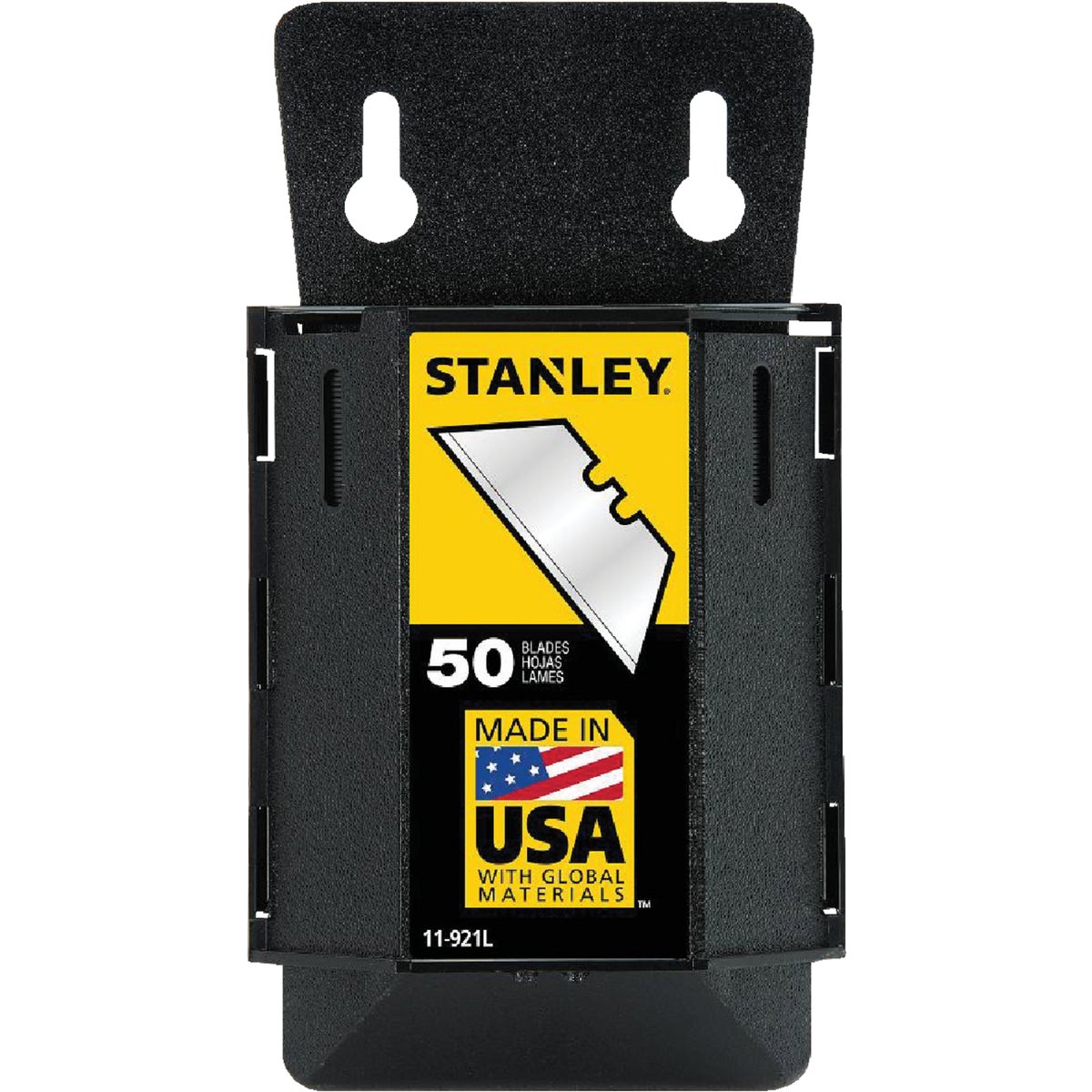 Stanley 2-Point Heavy-Duty 2-7/16 In. Utility Knife Blade (50-Pack)