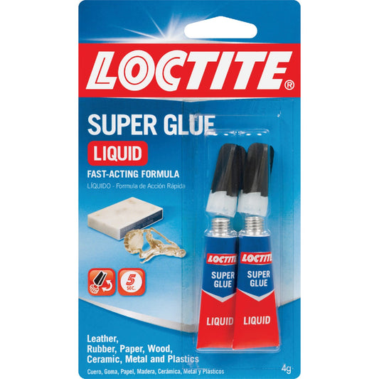 LOCTITE 0.07 Oz. Liquid Super Glue (2-Pack)