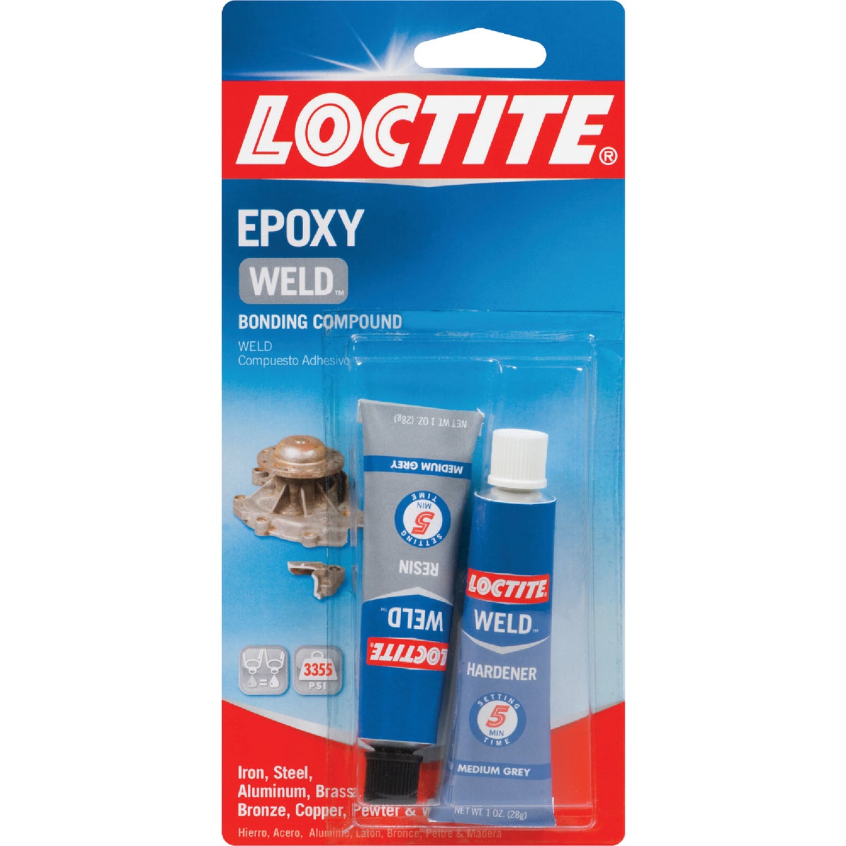 LOCTITE 1 Oz. Weld Epoxy