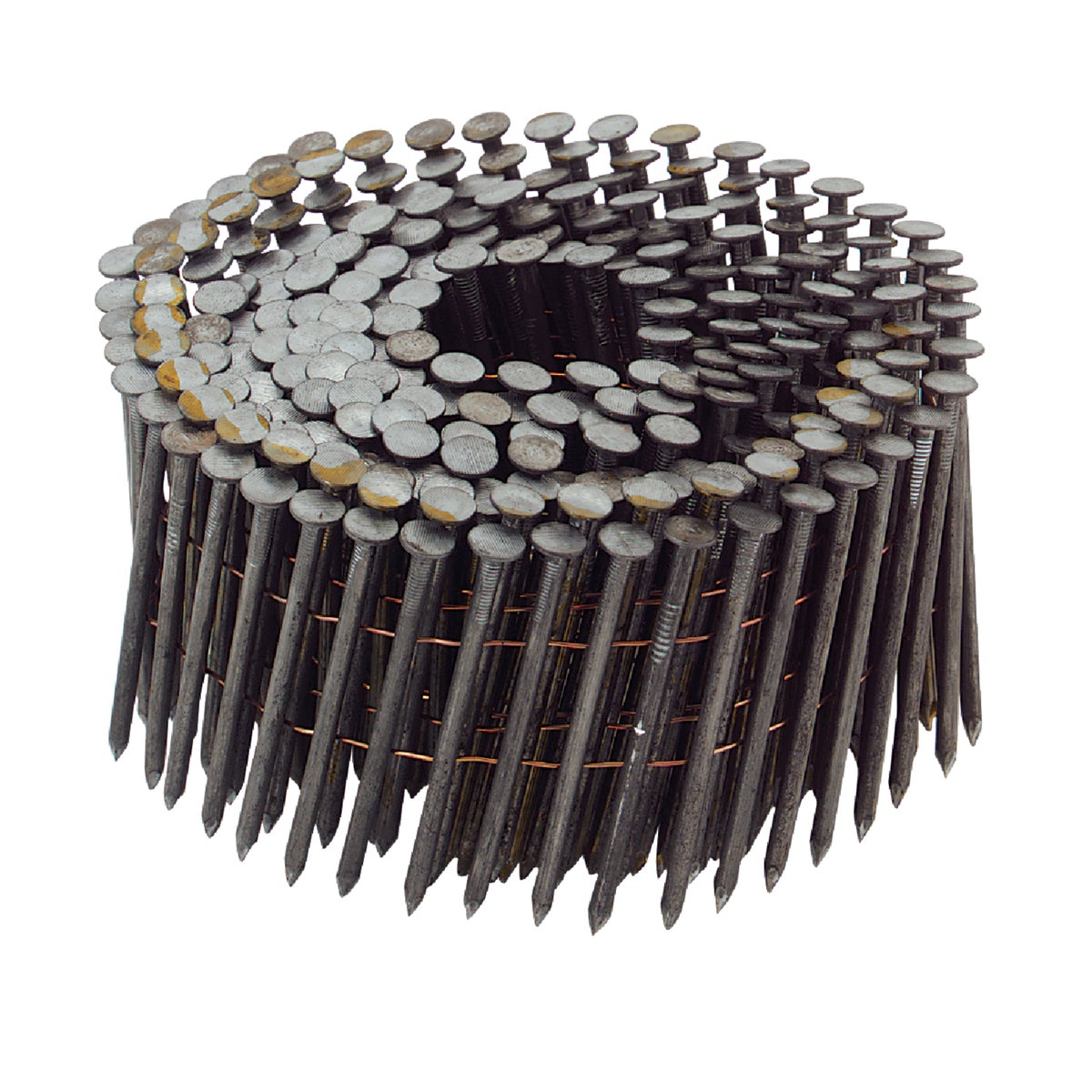 Bostitch 15 Degree Wire Weld Coated Coil Framing Nail, 2-1/2 In. x .120 In. (2700 Ct.)