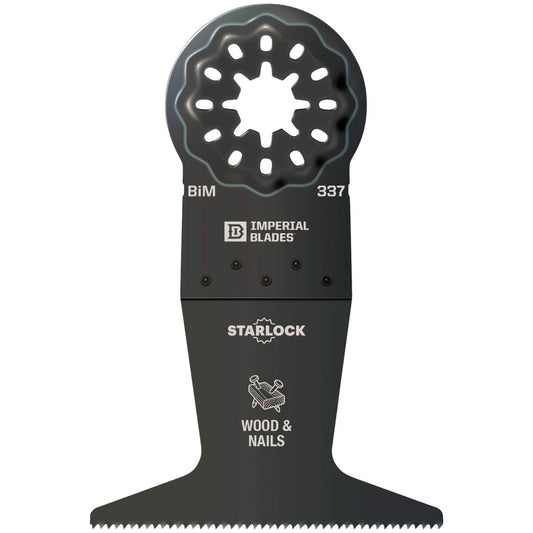 Imperial Blades Starlock 2-1/2 In. Bi-Metal Standard Wood & Nails Oscillating Blade