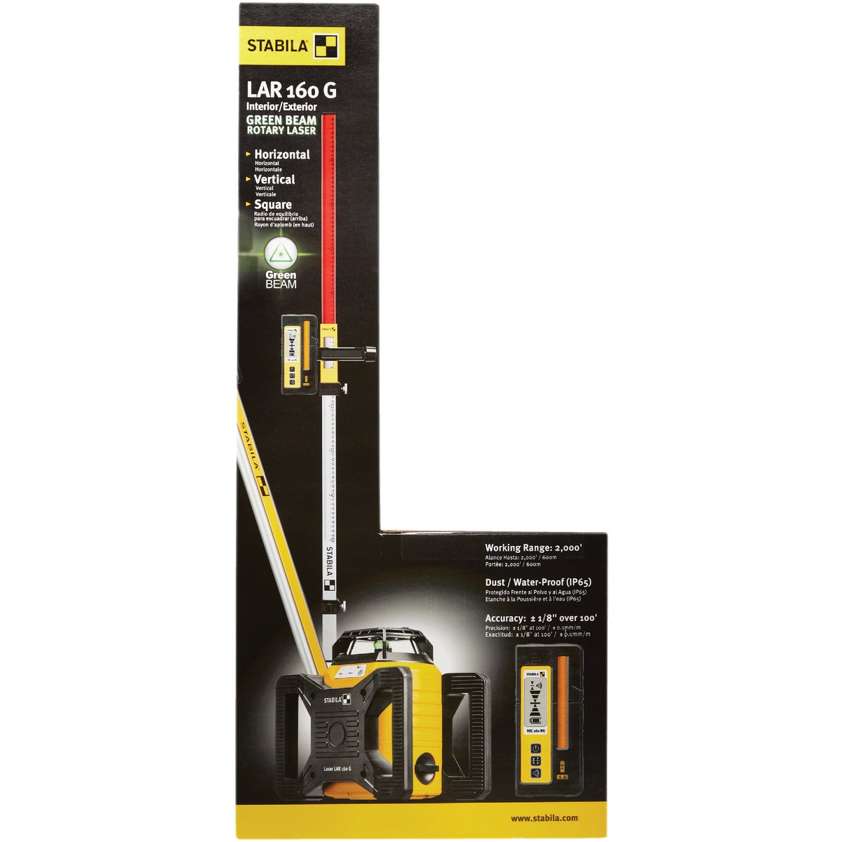 Stabila LAR-160G Green Rotary Laser Level