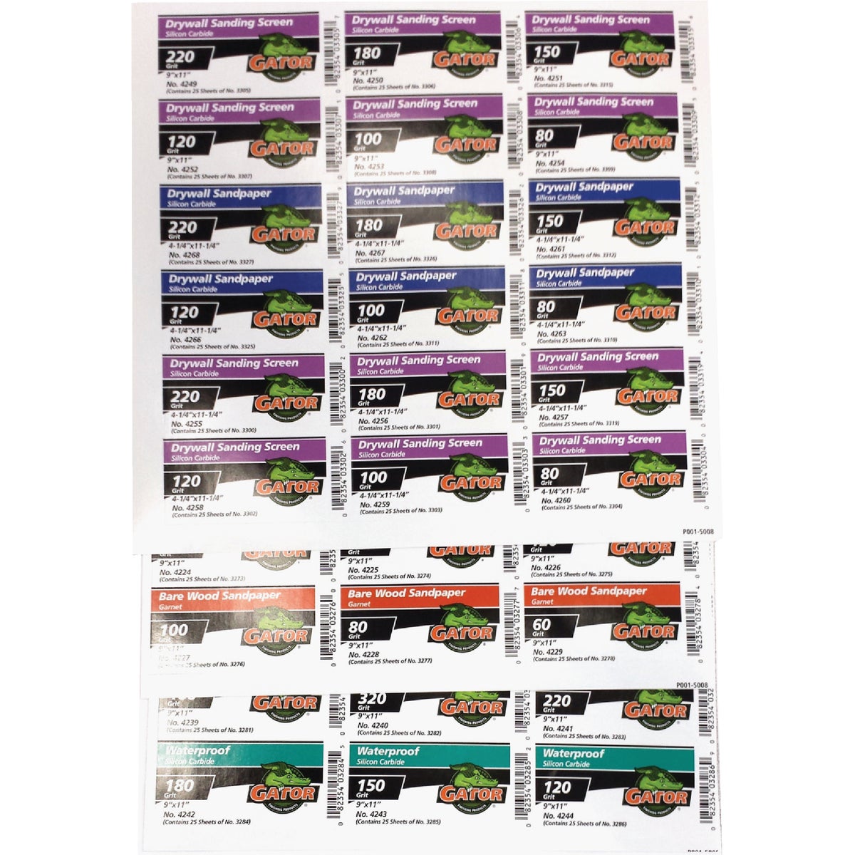 Ali Industries Bulk Rack Display Labels