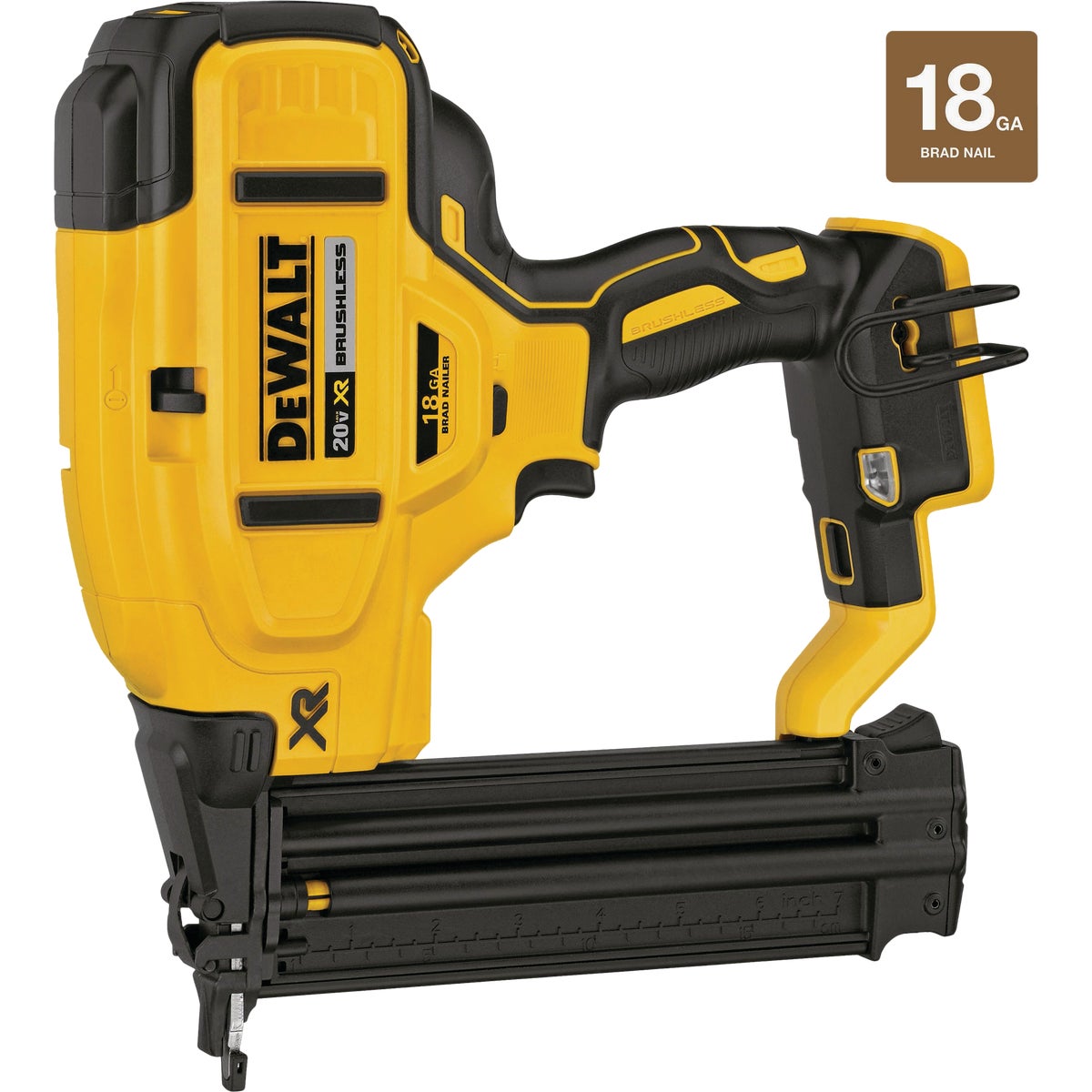 DeWalt 20V MAX XR 18 GA Cordless Brad Nailer (Bare Tool)