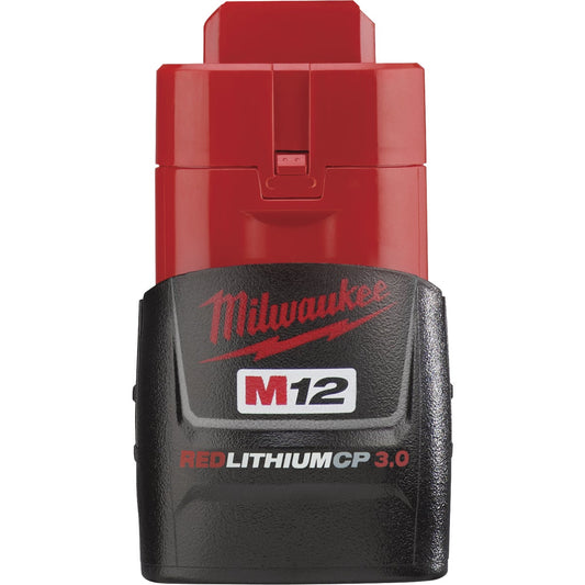 Milwaukee M12 REDLITHIUM 12 Volt Lithium-Ion 3.0 Ah Compact Tool Battery