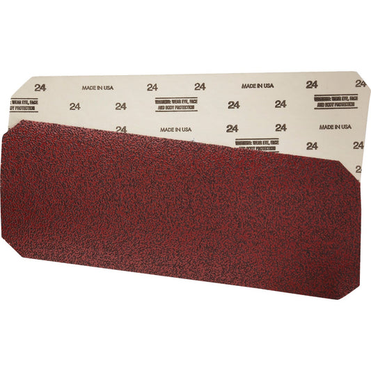 Virginia Abrasives 8 In. x 20-1/8 In. 24 Grit Floor Sanding Sheet for Silver-Line SL-8