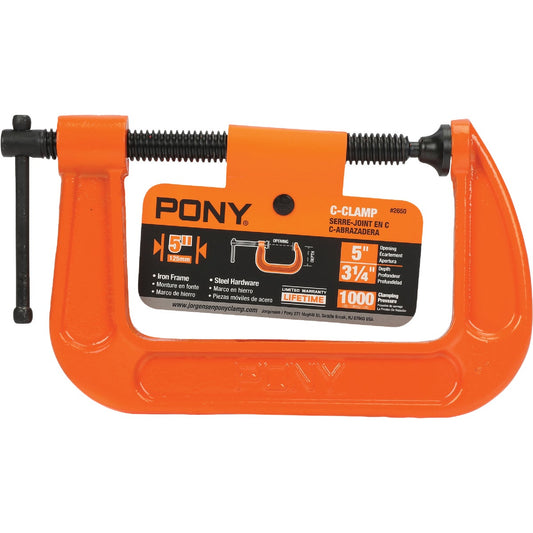 Pony 5 In. Light-Duty C-Clamp