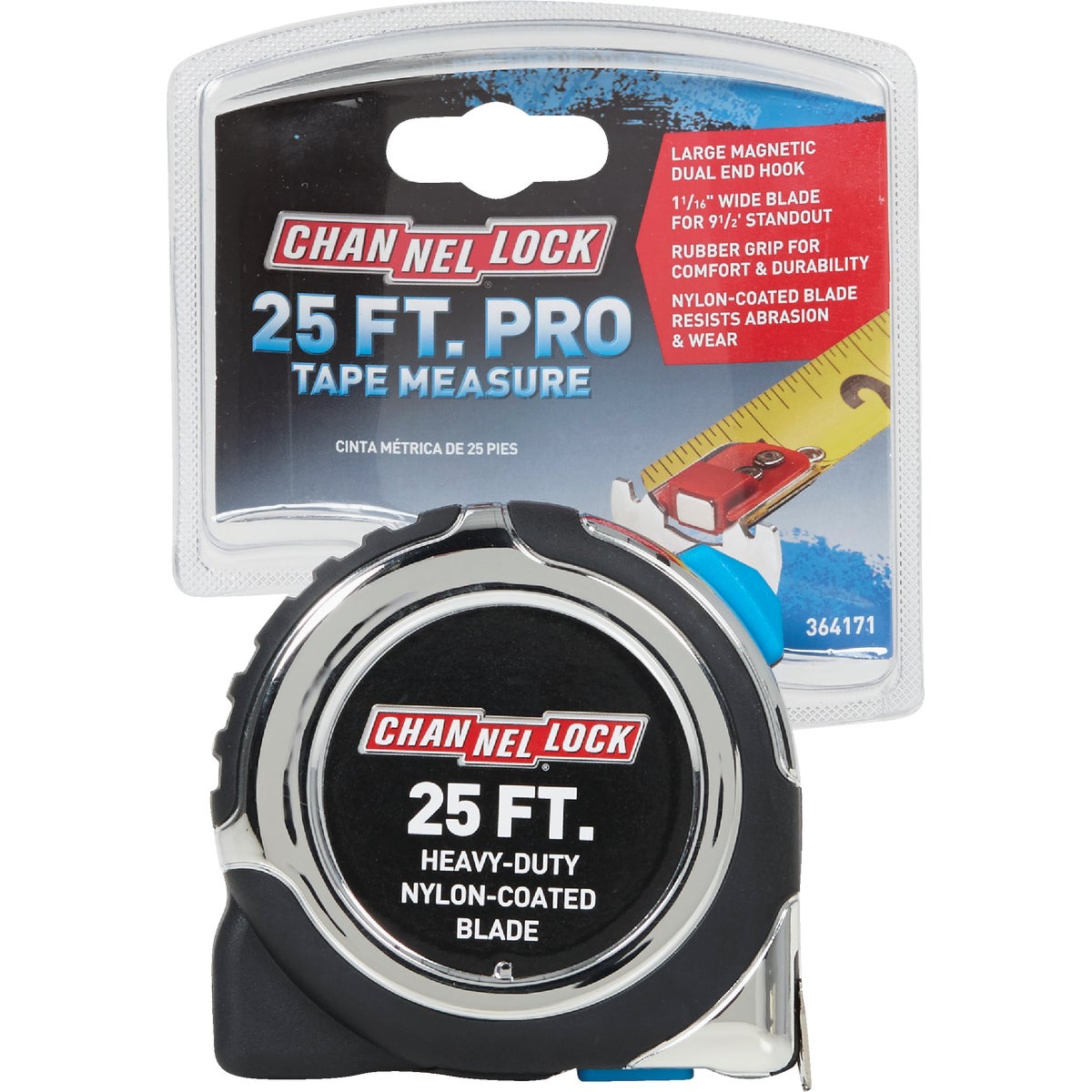 Channellock 25 Ft. Professional Tape Measure