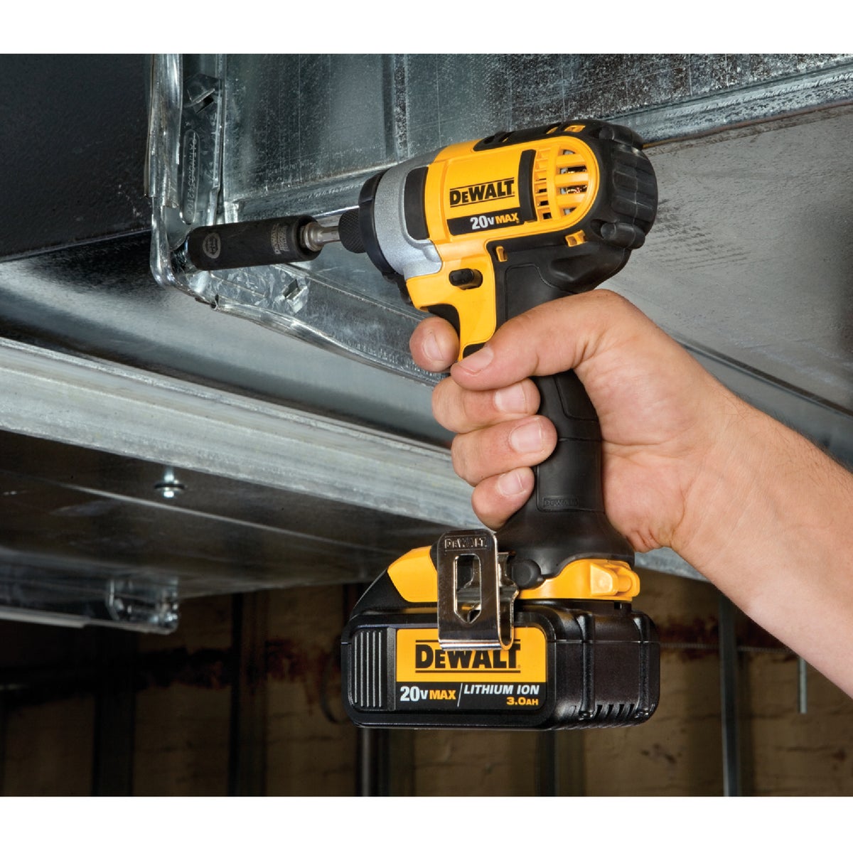 DeWalt 20 Volt MAX Lithium-Ion 1/4 In. Hex Cordless Impact Driver Kit