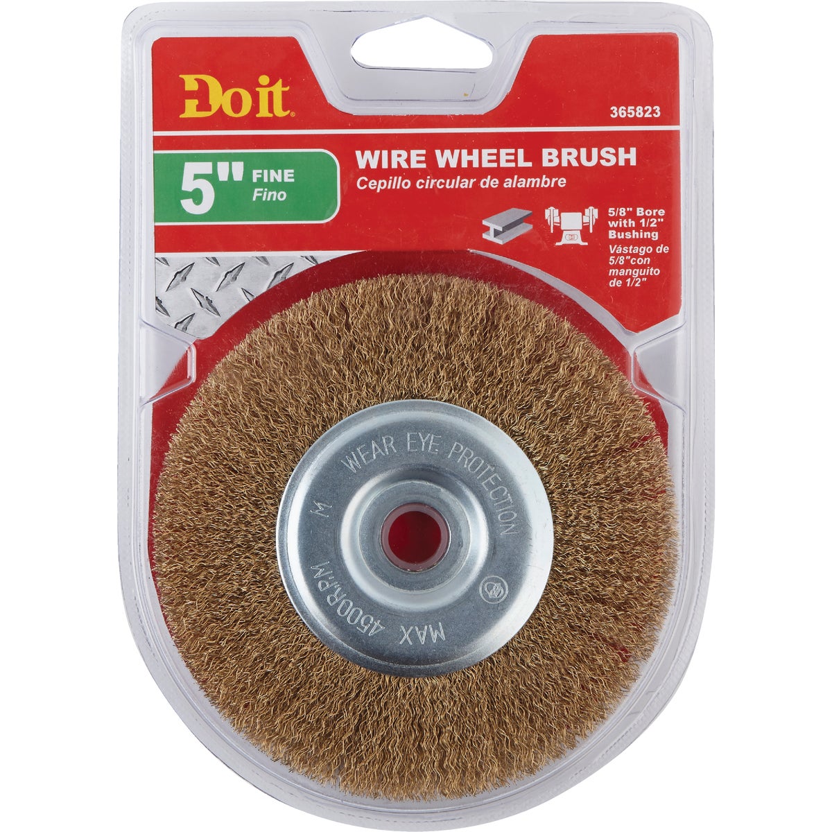 Do it 5 In. Fine Bench Grinder Wire Wheel