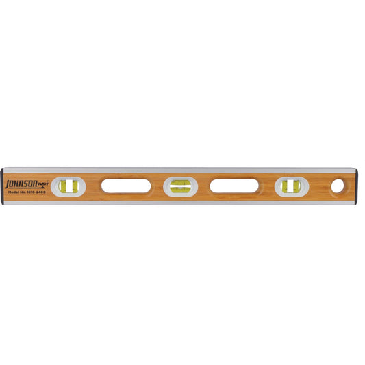 Johnson Level Eco-Tech 24 In. Bamboo Box Level