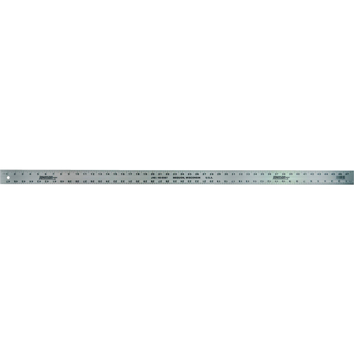 Johnson Level 72 In. Heavy-Duty Aluminum Straight Edge Ruler