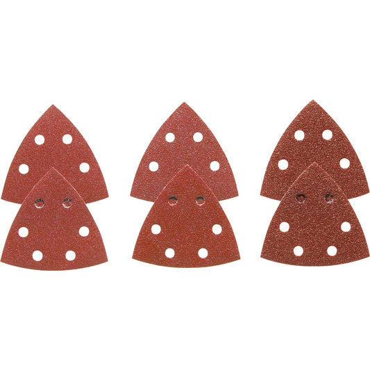 Bosch 60, 120, 240 Grit Triangle Sandpaper (6-Pack)