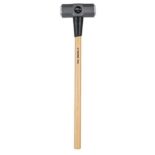 Truper 20 Lb. Double-Faced Sledge Hammer with 36 In. Hickory Handle