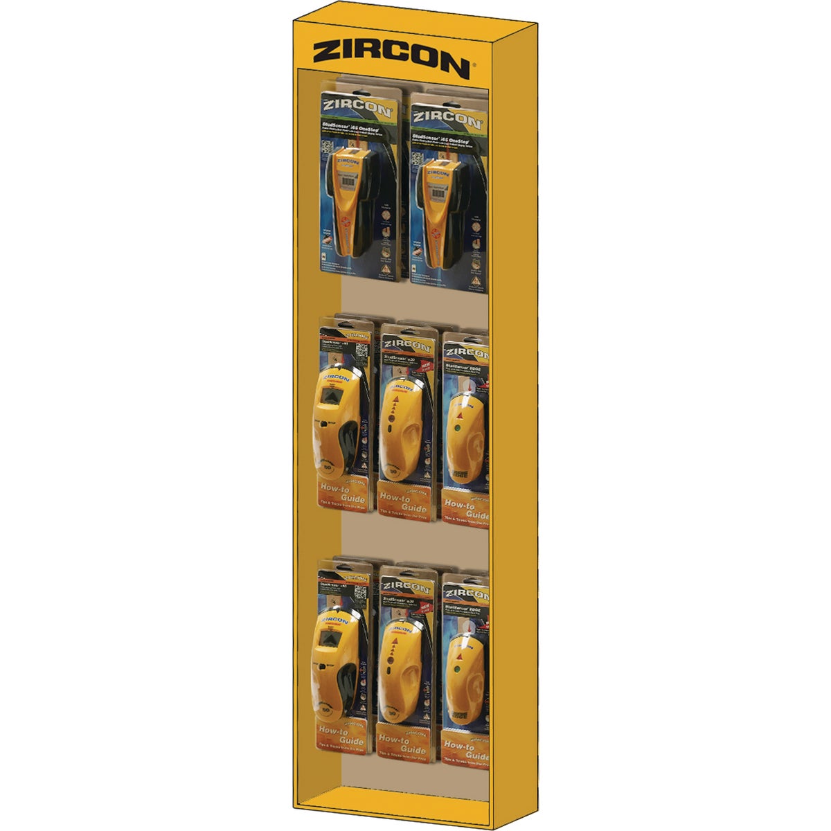 Zircon Stud Finder Sidekick Display (17-Piece)