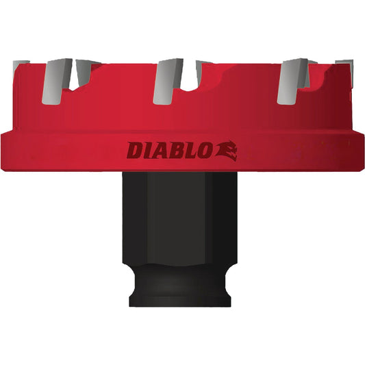 Diablo 2-1/2 In. Steel Demon Carbide Teeth Hole Cutter