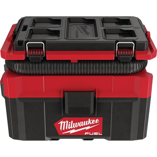 Milwaukee M18 FUEL 18 Volt Lithium-Ion Brushless 2.5 Gal. PACKOUT Wet/Dry Vacuum (Bare Tool)