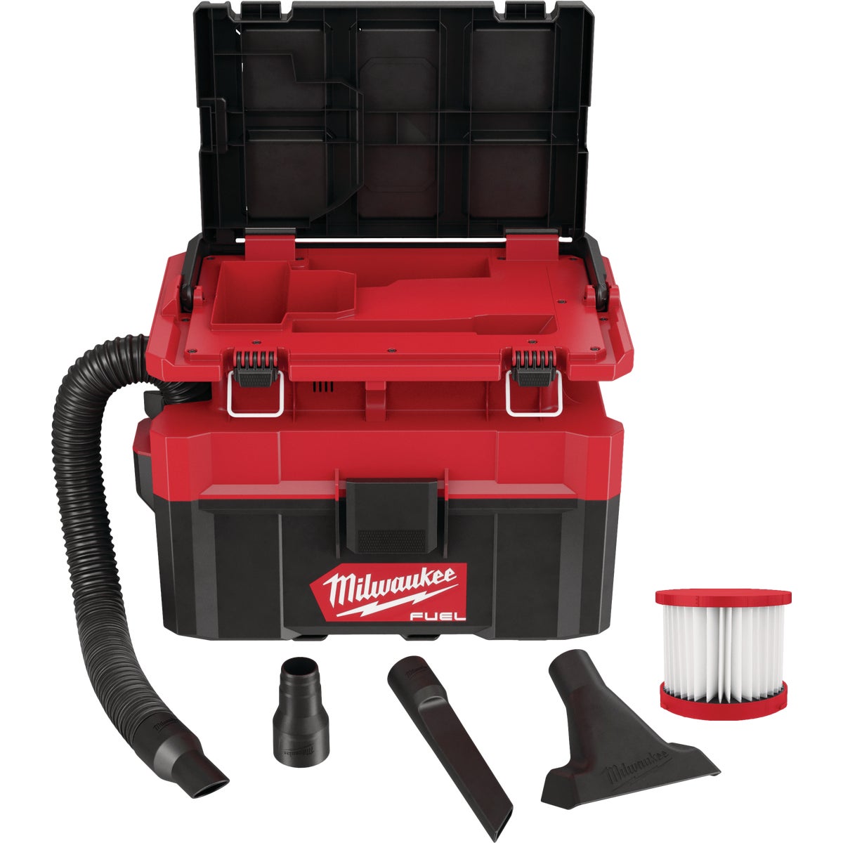 Milwaukee M18 FUEL 18 Volt Lithium-Ion Brushless 2.5 Gal. PACKOUT Wet/Dry Vacuum (Bare Tool)