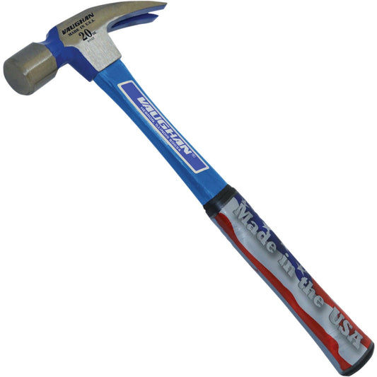 Vaughan 999 20 Oz. Smooth-Face Rip Claw Hammer with Fiberglass Handle