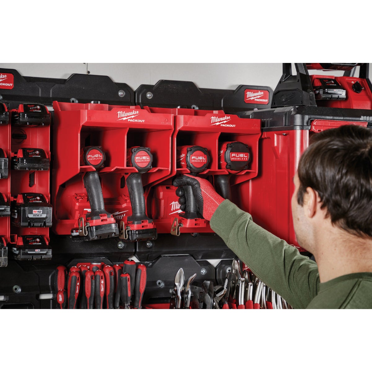 Milwaukee PACKOUT Drill Station Rack