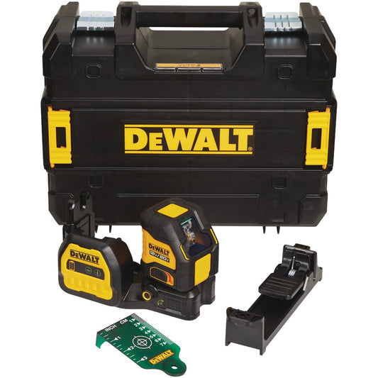 DeWalt 12V/20V MAX Cordless Green Cross Line Laser Level (Tool-Only)