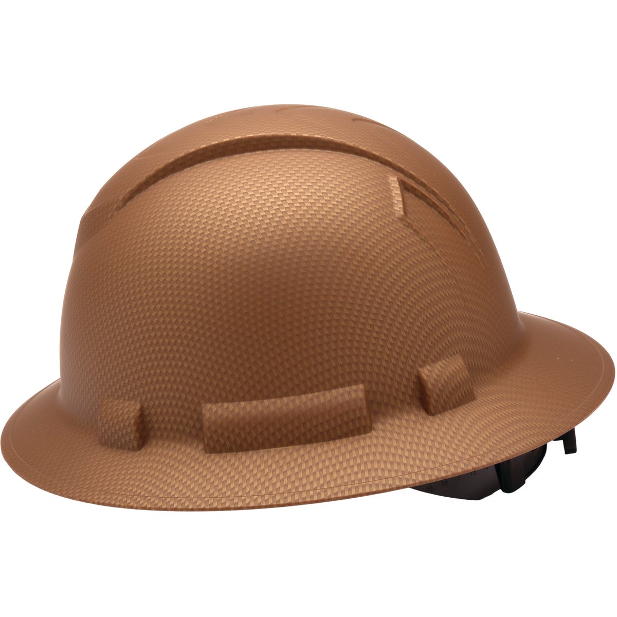 Pyramex Ridgeline Copper Ratcheting Full Brim Hard Hat