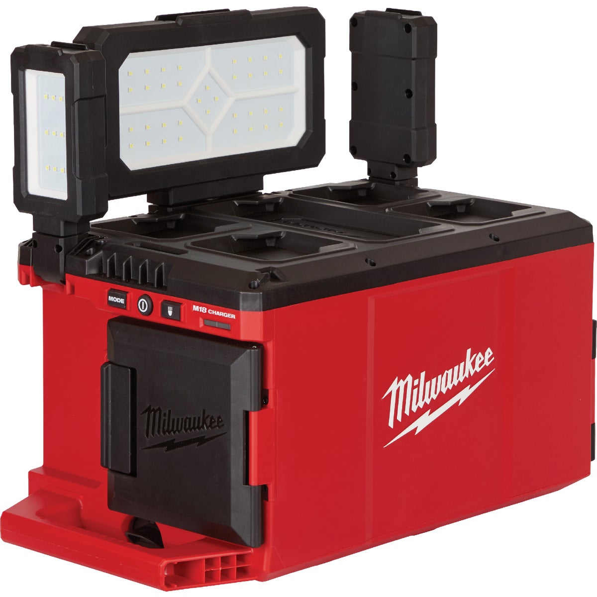 Milwaukee M18 18 Volt Lithium-Ion PACKOUT Corded/Cordless Work Light/Charger