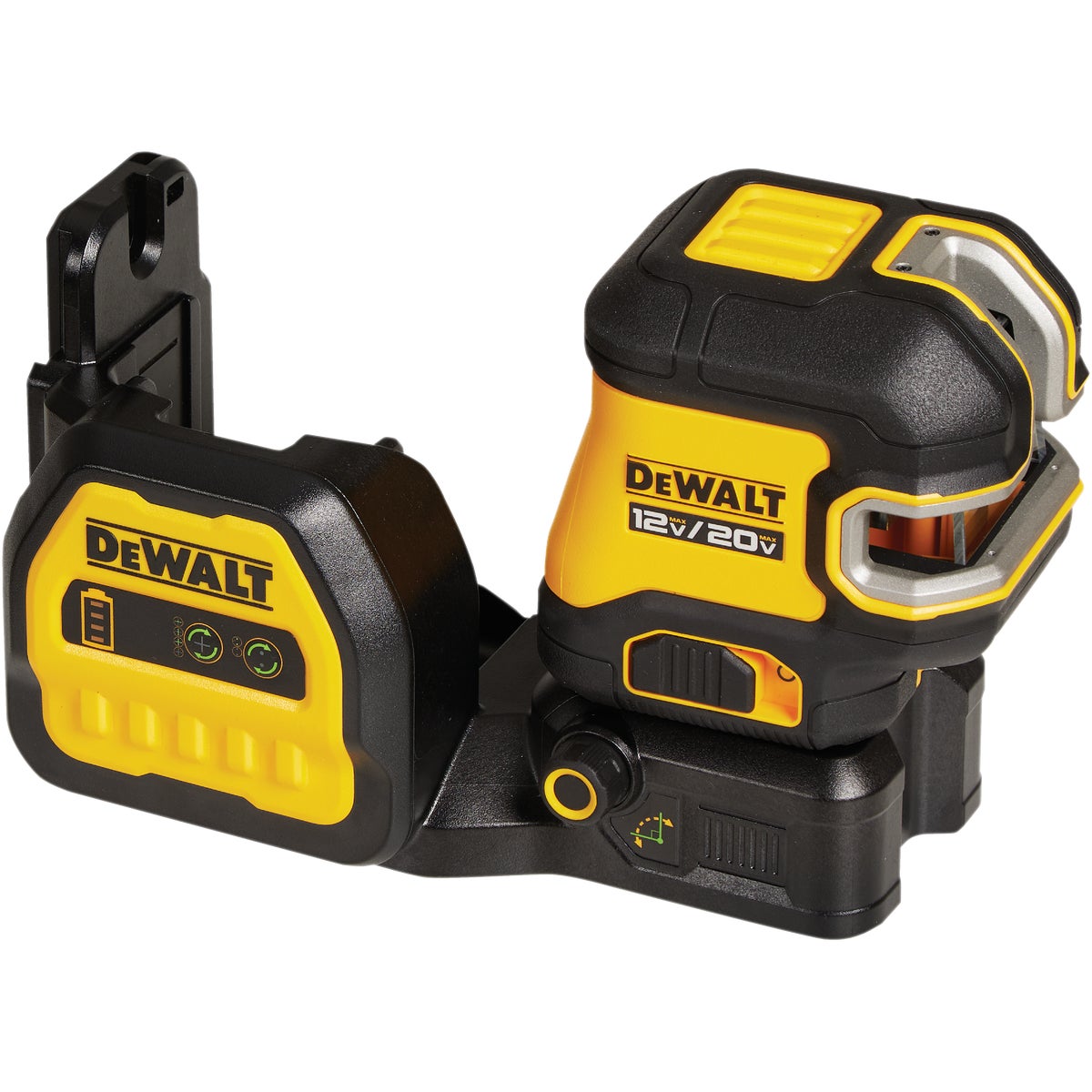 DeWalt 12V/20V MAX Cordless Green Self-Leveling Cross Line 2-Spot Laser Level (Tool-Only)