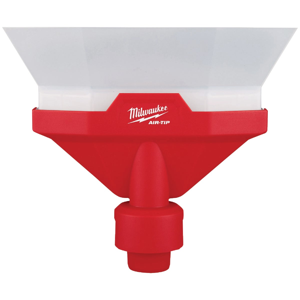 Milwaukee AIR-TIP 1-1/4 In. - 2-1/2 In. Red Plastic Dust Collector Vacuum Nozzle