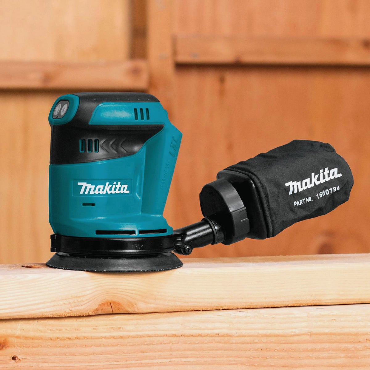 Makita 18 Volt LXT Lithium-Ion 5 In. Random Orbit Cordless Finish Sander (Bare Tool)